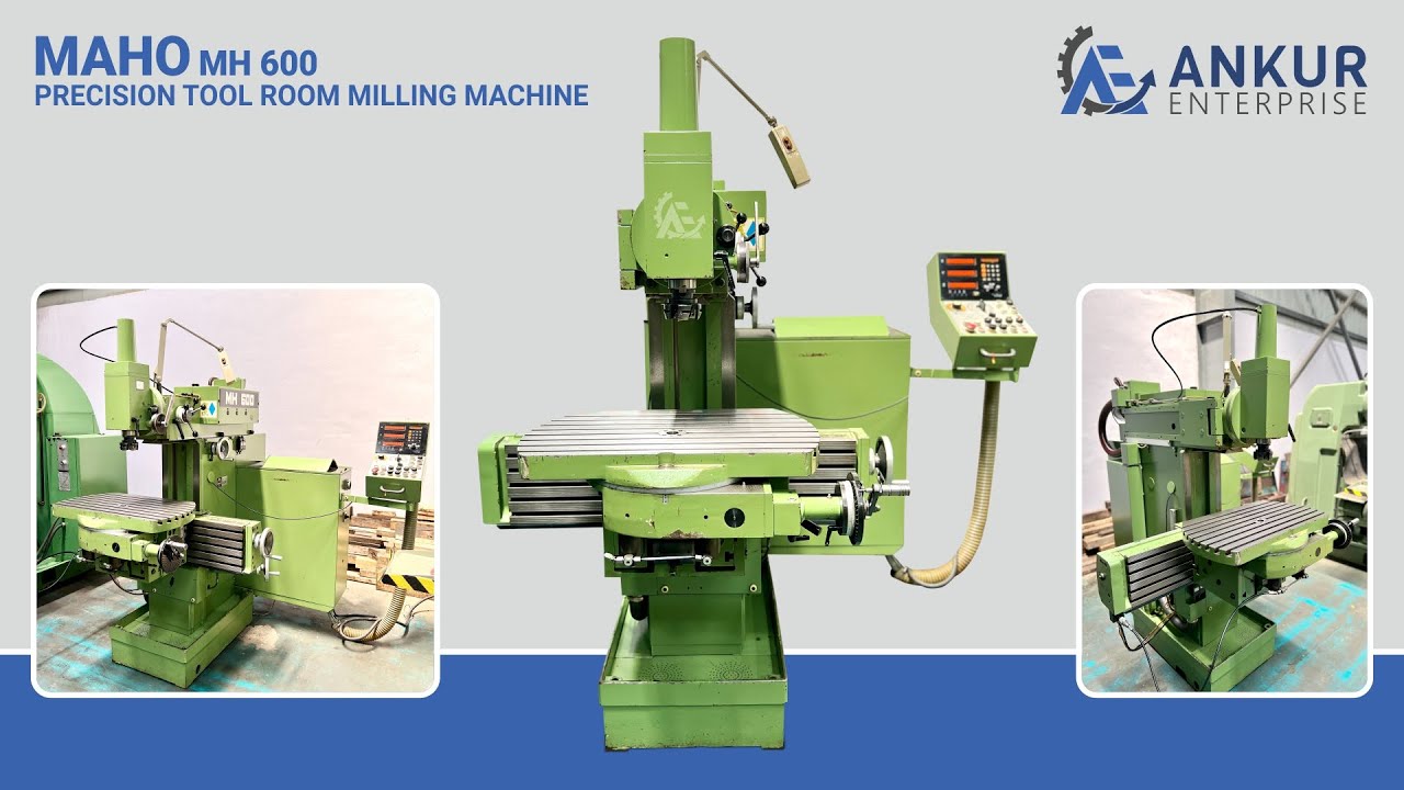 Maho MH-600 Universal Tool Milling Machine - 720 mm x 410 mm