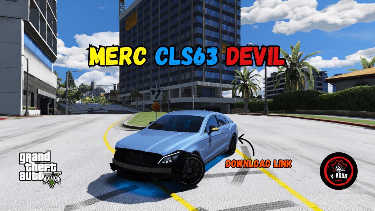 GTA 5 Mercedes Benz CLS-550 Devil Edition Mod | Full Installation Guide (Hindi/Urdu)