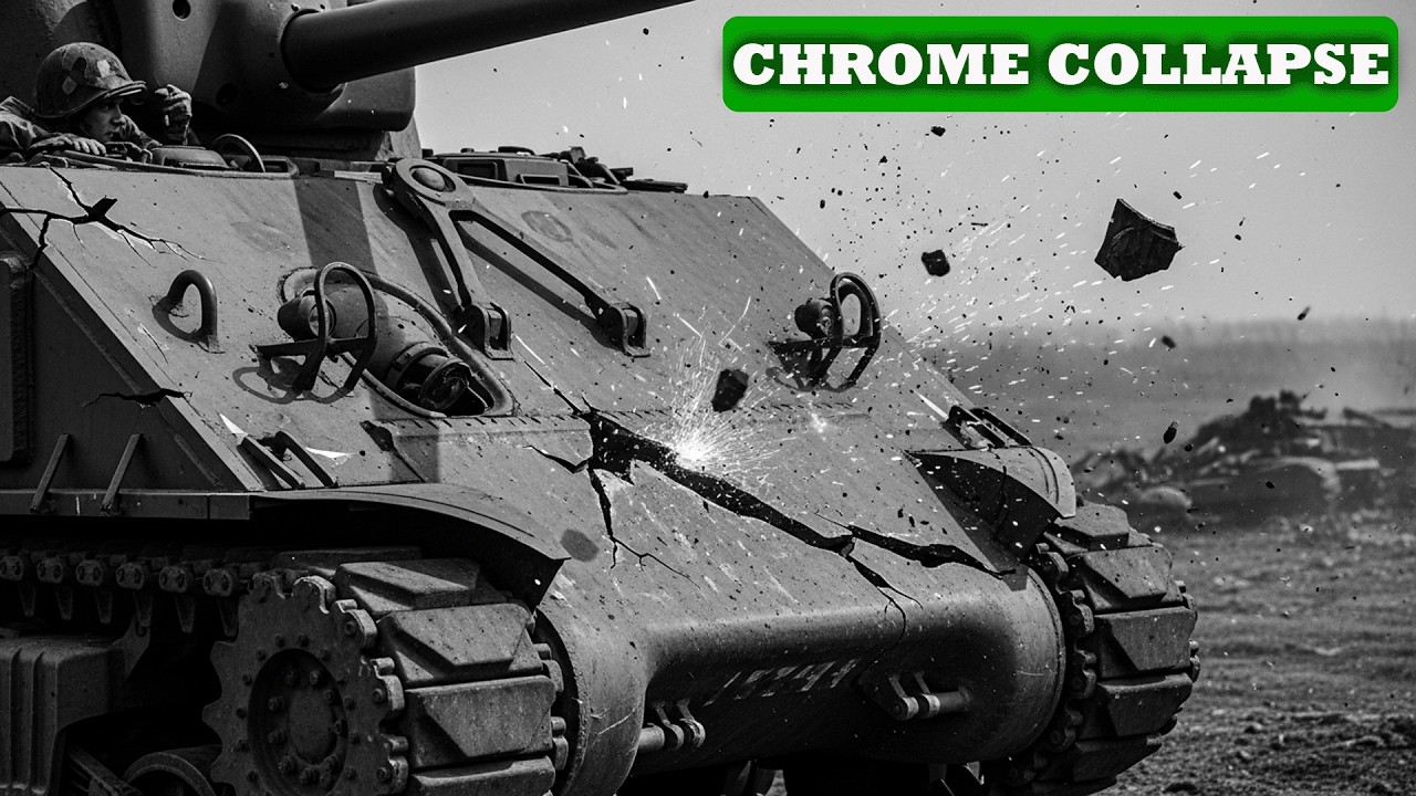 Germany's Chrome Supply Collapsed in 1943 — So Republic Steel Forged Vanadium Alloy Sherman Hulls