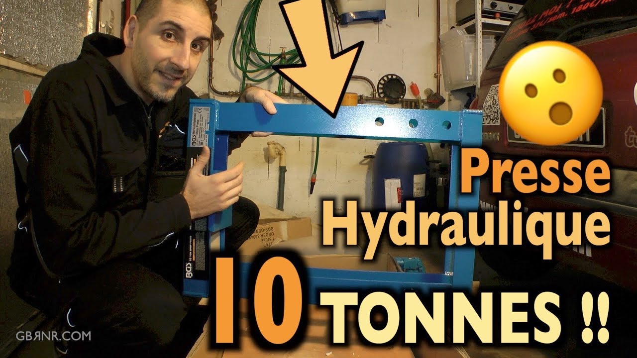 🥊Unboxing 🥊On monte la PRESSION 🌡Presse Hydraulique 10 TONNES !! 🐘