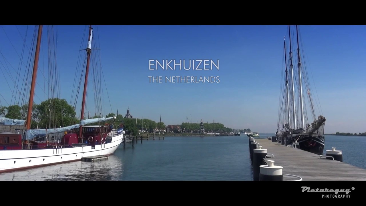 Enkhuizen - The Netherlands (Holland) - with drone