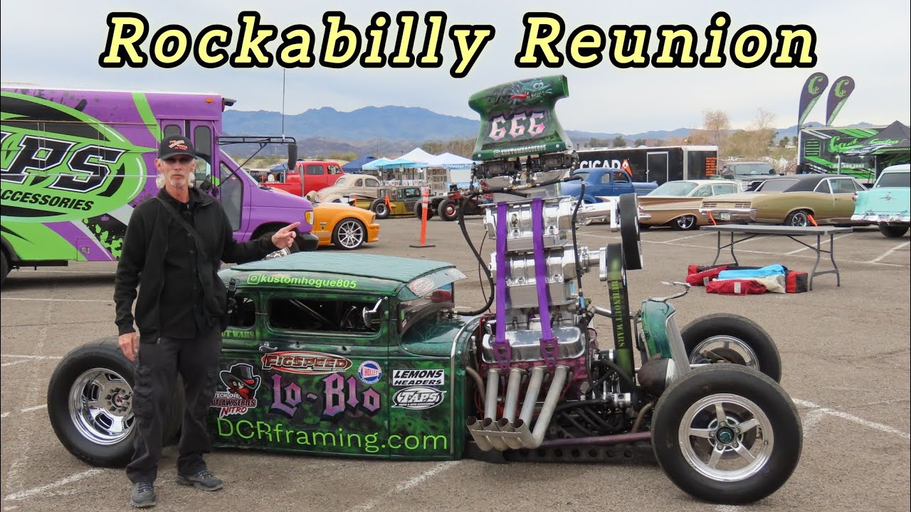 Hot Rods & Rat Rods Take Over Rockabilly Reunion 2026 Car Show Lake Havasu City Arizona Part 2