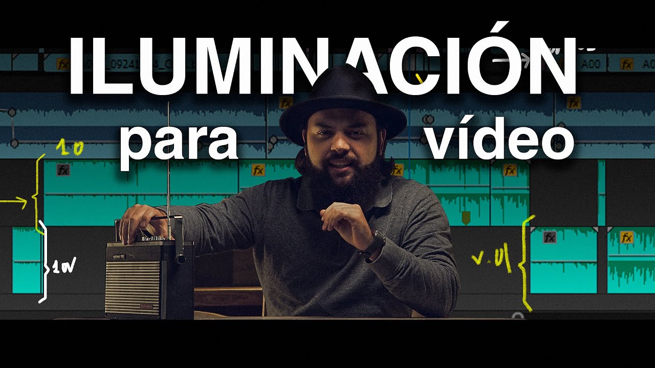 💡Cómo Iluminar un Vídeo CINEMATOGRÁFICO + Dos esquemas de iluminación