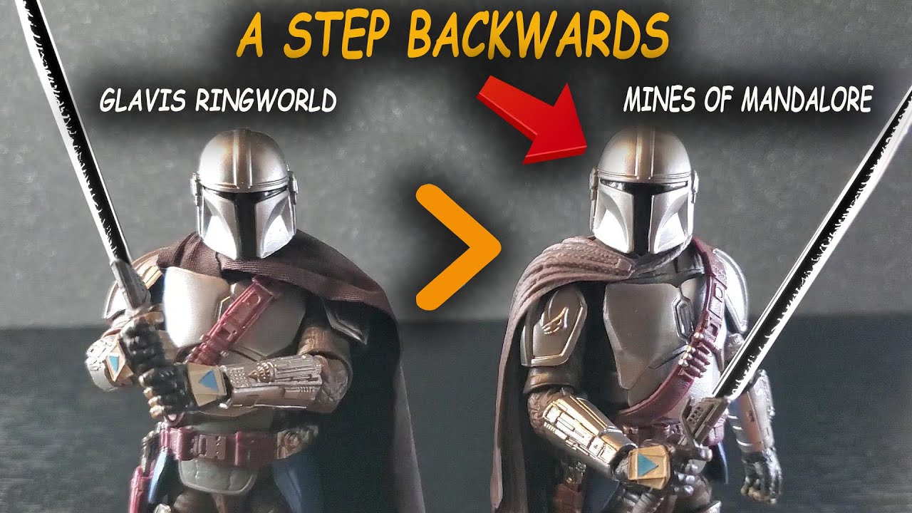 Fixing The Mandalorian (Mines of Mandalore) Easy custom cape and jetpack!  (Star Wars Black Series)