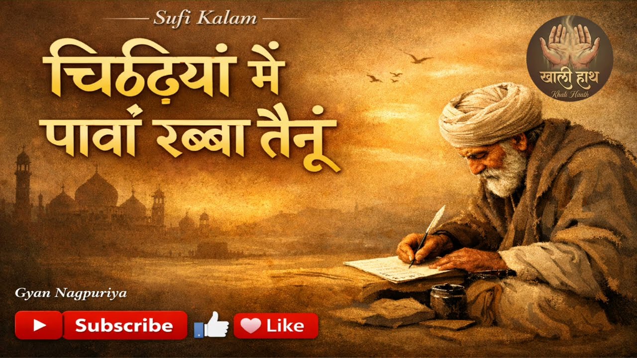 चिट्ठियां पावां रब्बा तैनूं | Kivein Chittiyan Paawan Rabba | Heart Touching Sufi Song