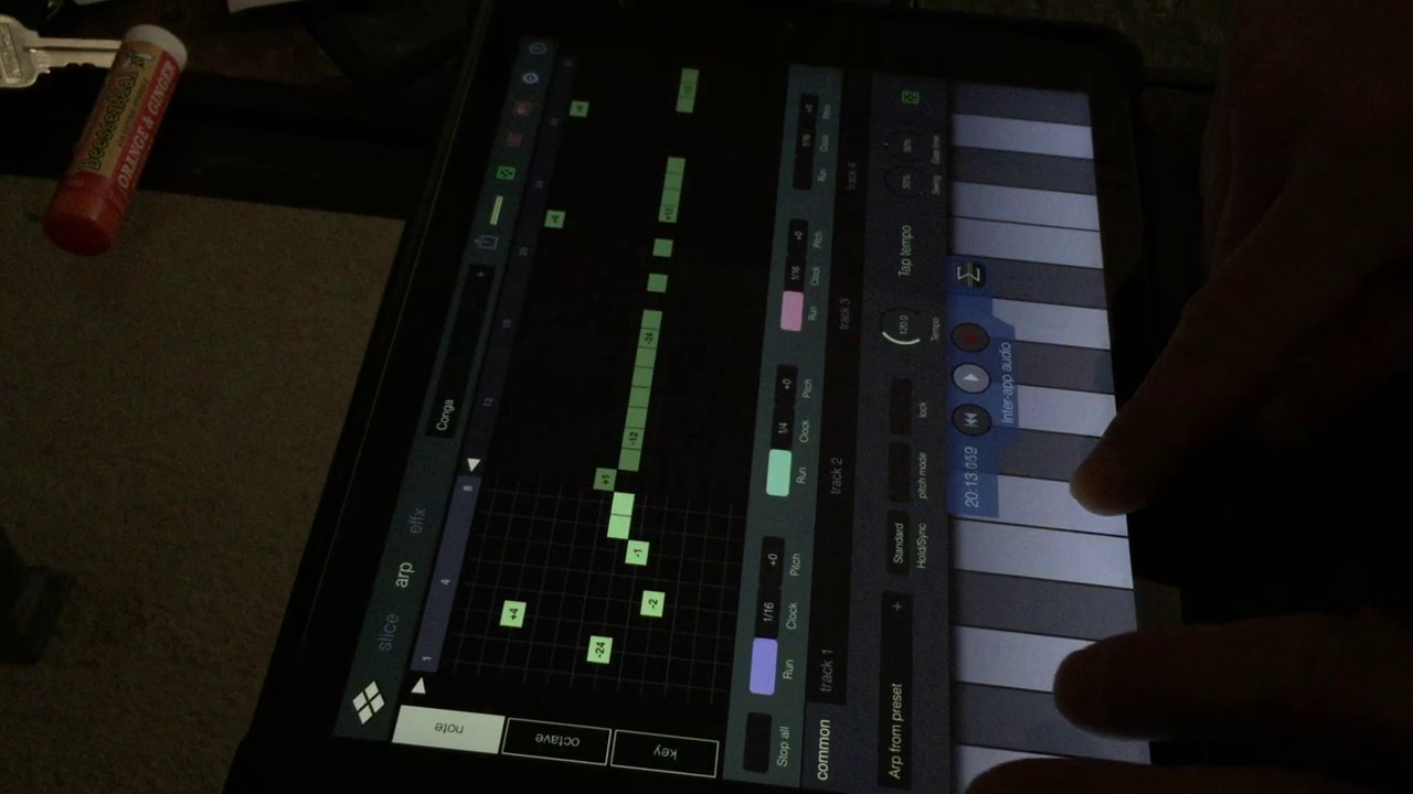 first jam with VirSyn Reslice app with Diablo 1 sample