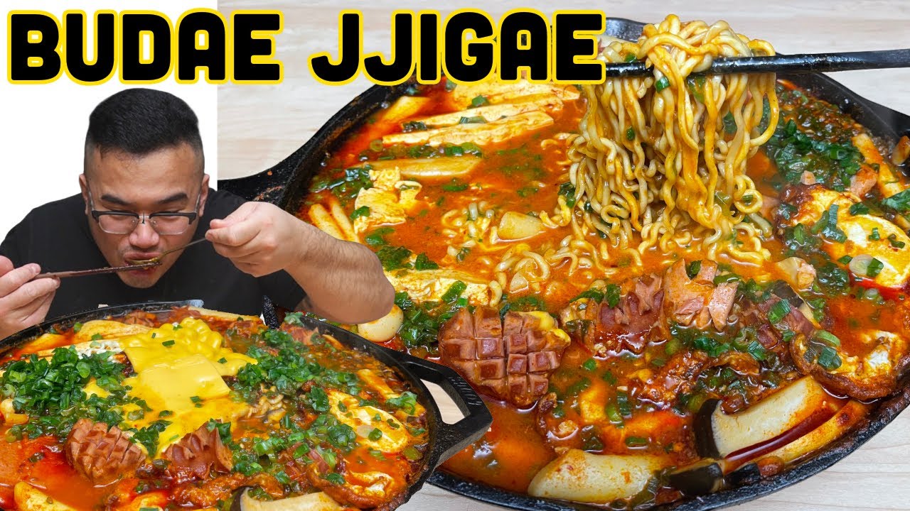 BUDAE JJIGAE - Korean Spicy Army Stew