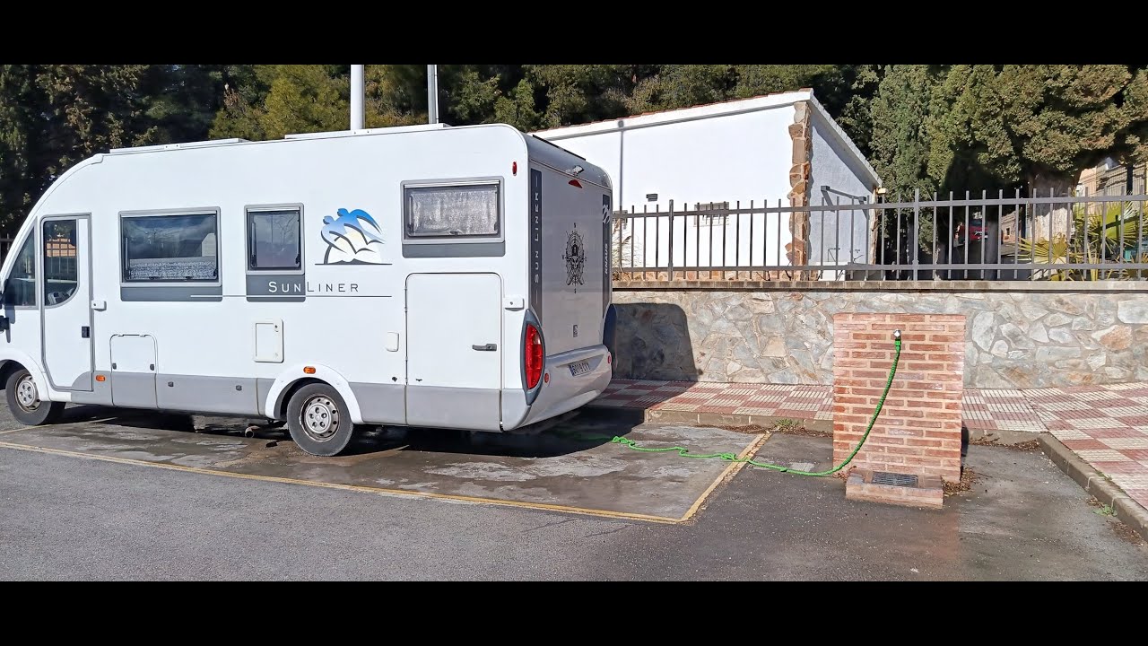 Onil. Area de autocaravanas.  #viajarenautocaravana #viajaresvivir #viajarencamper