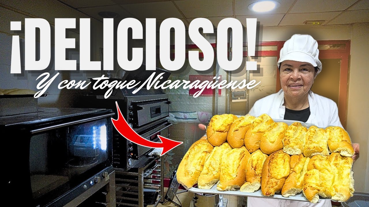 Así se hace el PAN NICARAGÜENSE 🥐🇳🇮 en ESPAÑA 🇪🇸 | Un día en un OBRADOR ARTESANAL 