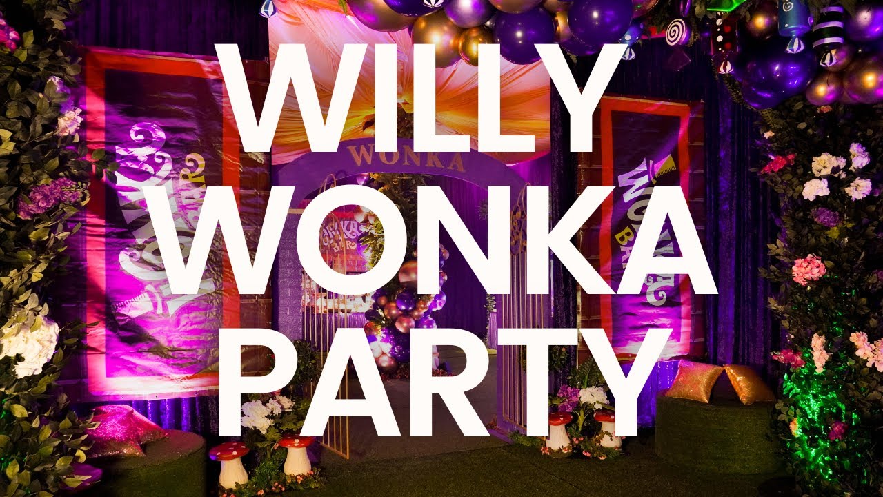 EPIC Willy Wonka Themed Party | Feel Good Events' 15th Birthday Party