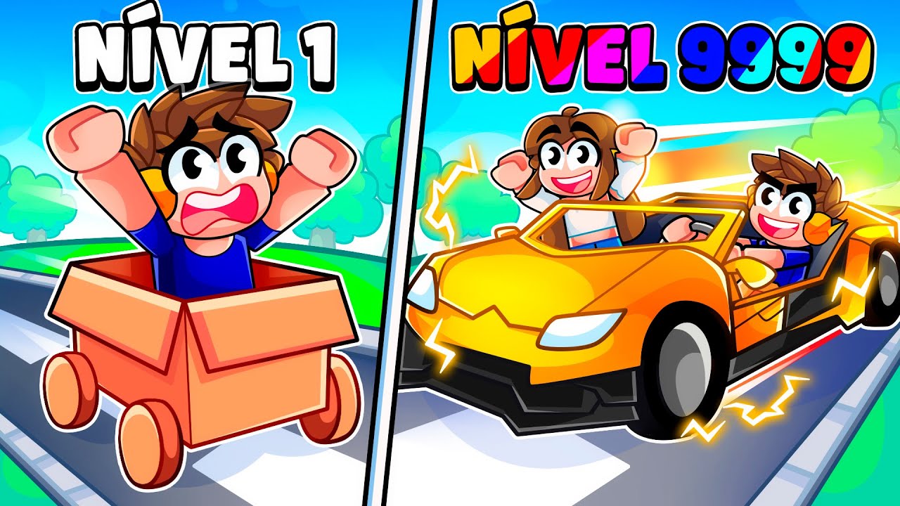 Evoluindo meu carro de NOOB a DEUS no Roblox!