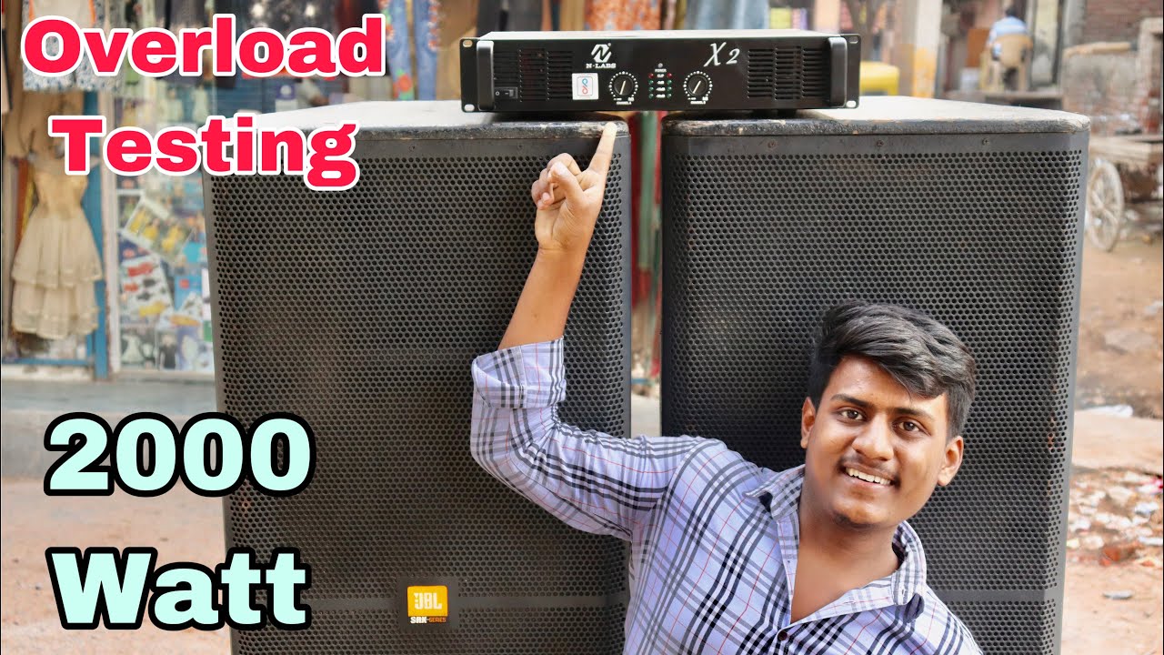 2000 Watt में ऐसा Amplifier कही नहीं/N Labs x2