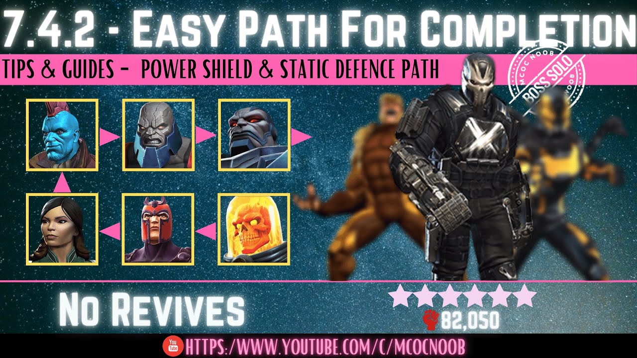 MCOC: Act 7.4.2 - Easy Path for Completion - (Book 2, Act 1.4) - Crossbones - Tips/Guides