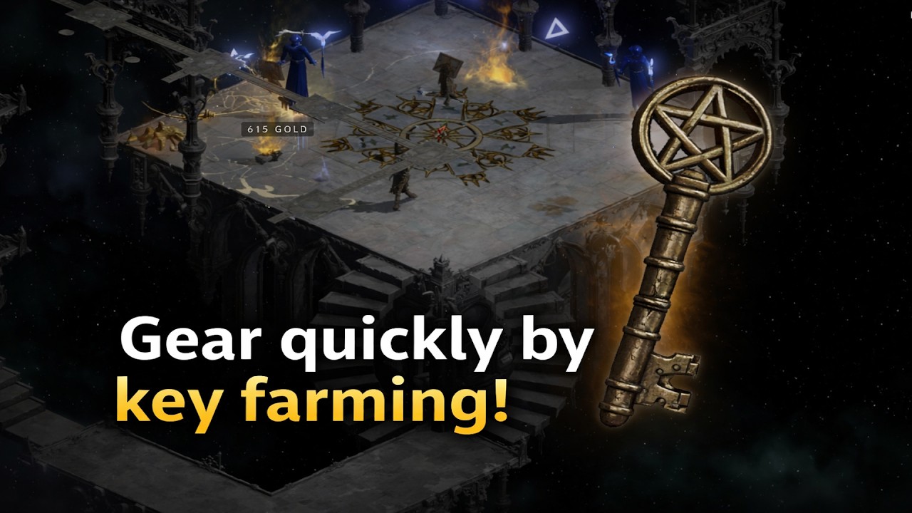 D2R: Build Early Ladder Wealth killing 3 easy bosses