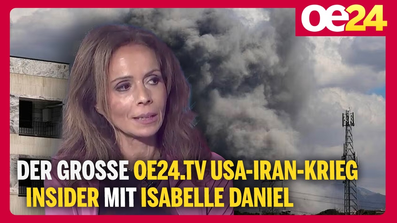 Der gro&szlig;e oe24.TV USA-Iran-Krieg Insider mit Isabelle Daniel