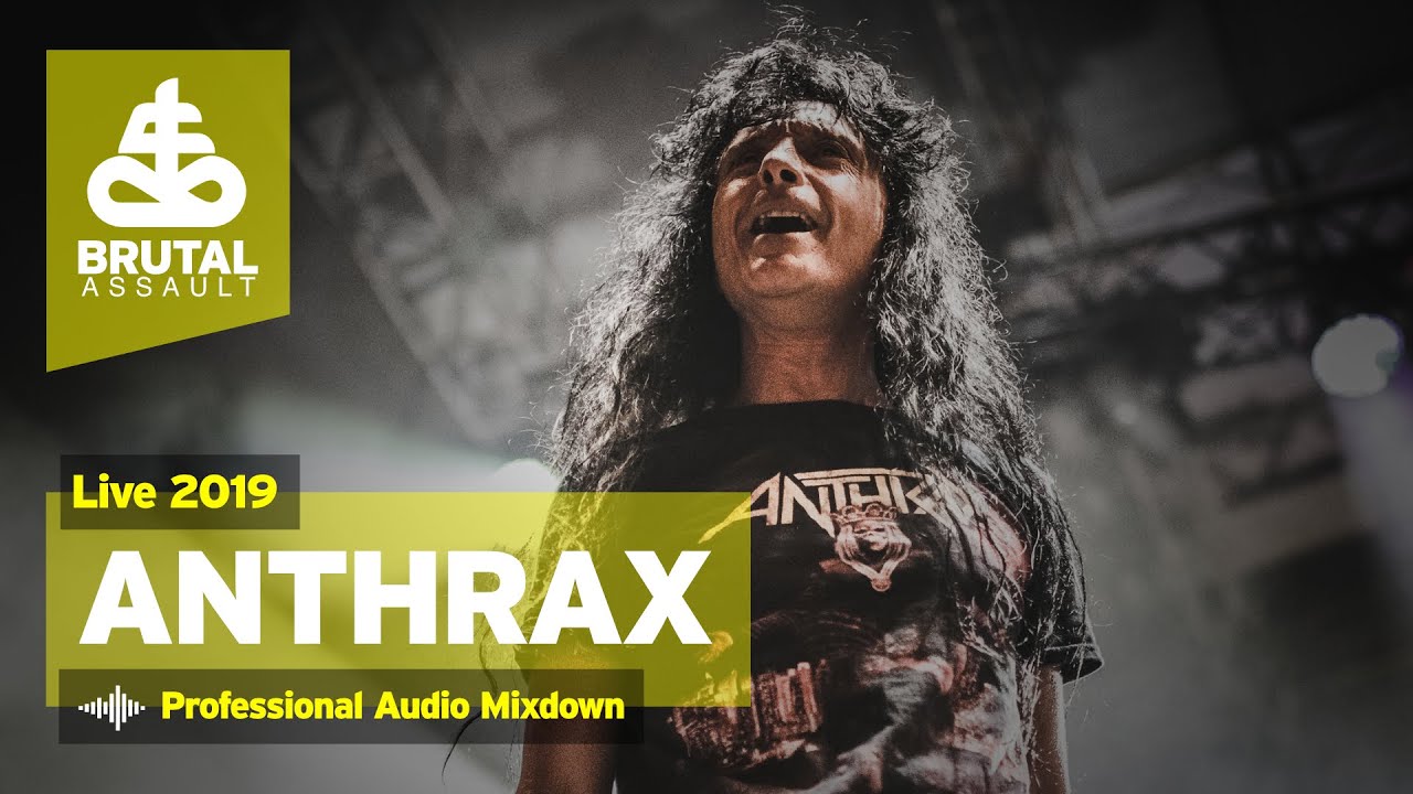 Brutal Assault 24 - Anthrax (live) 2019