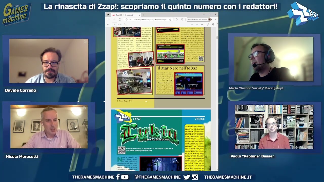 La rinascita di Zzap!: scopriamo il quinto numero con i redattori!