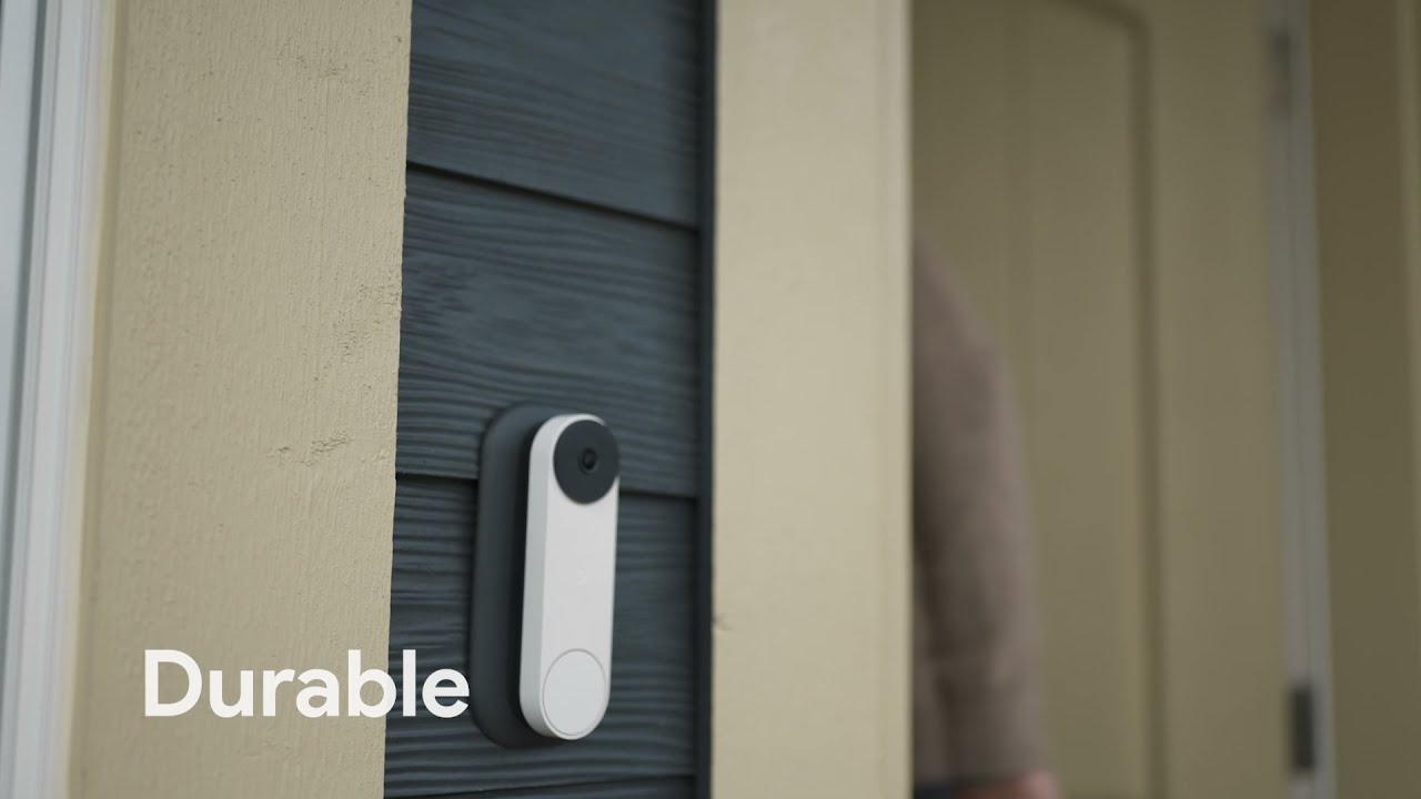 Wasserstein Wall Plate for Google Nest Doorbell (battery) - Made for Google Nest