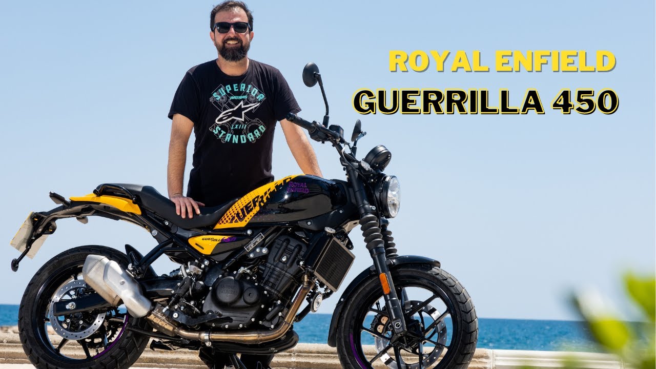 Royal Enfield Guerrilla 450: já aceleramos a nova moto da marca indiana!