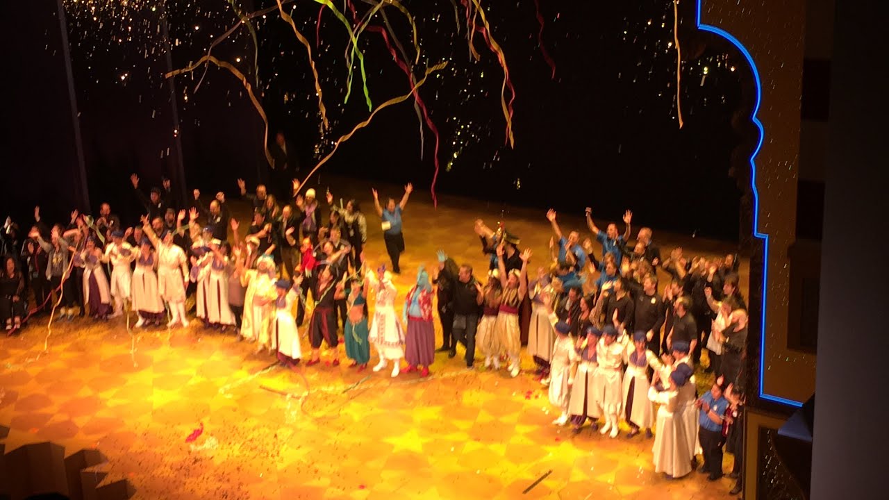 Aladdin: A Musical Spectacular Final Show.