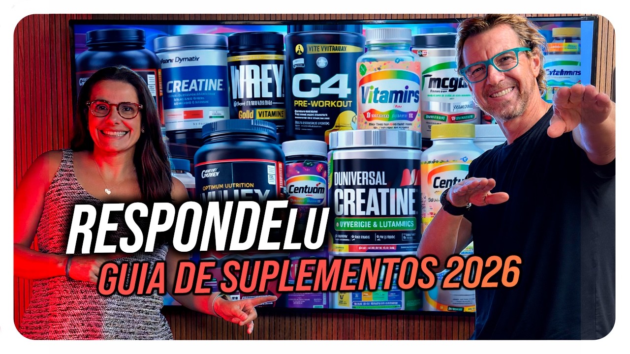 SUPLEMENTOS 2026: O QUE CORTAR E O QUE MANTER | estrat&eacute;gia inteligente para sa&uacute;de e performance