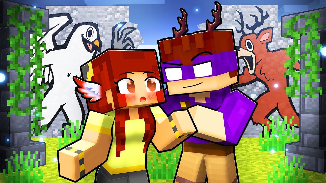 AMOR PROIBIDO do CERVO e da CORUJA em 99 Noites na Floresta Minecraft!