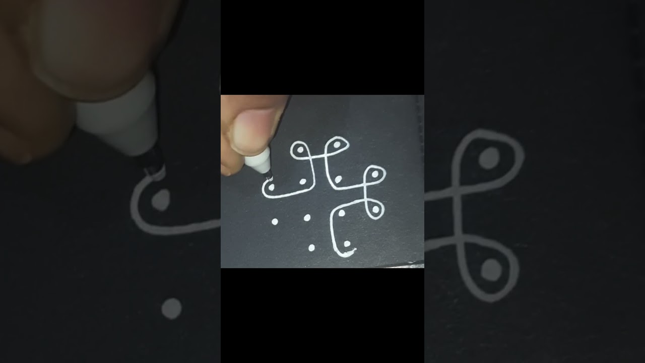 Dots rangoli Daily rangoli kolam designs 