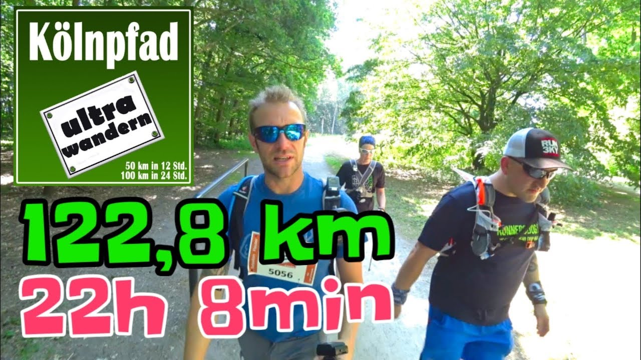 Kölnpfad-ultrawandern | 122,8km von 171km geschafft