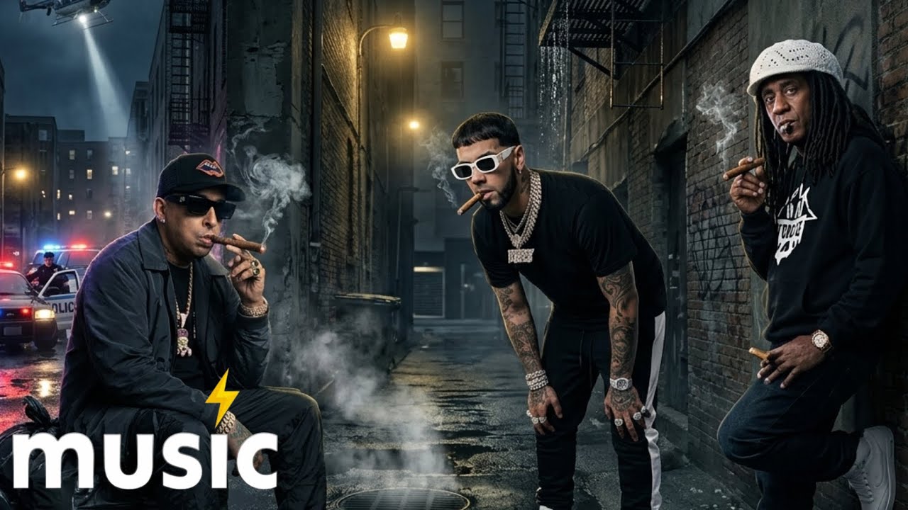 Tego Calderon, Anuel, Ñengo Flow - Charlatanes (Official Music Video)