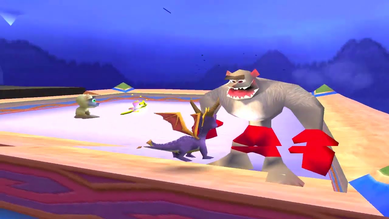 Spyro Nei Livelli Dei personaggi secondari