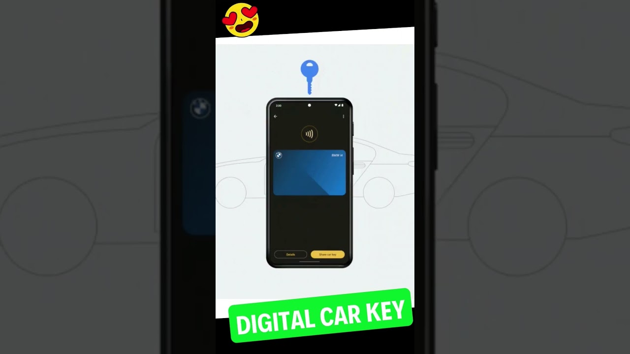 Android is introducing new features : accessible reading mode and digital car key sharing