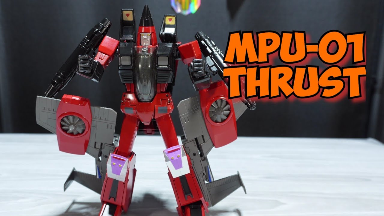 MPU-01 Transformers Decepticon Jets: Thrust (KO/retool of MP52)