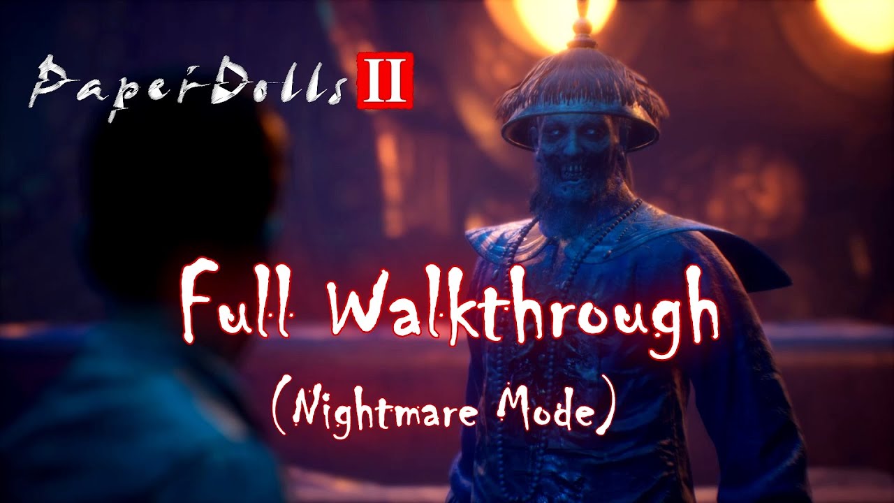Paper Dolls 2 - Full walkthrough (Nightmare mode)