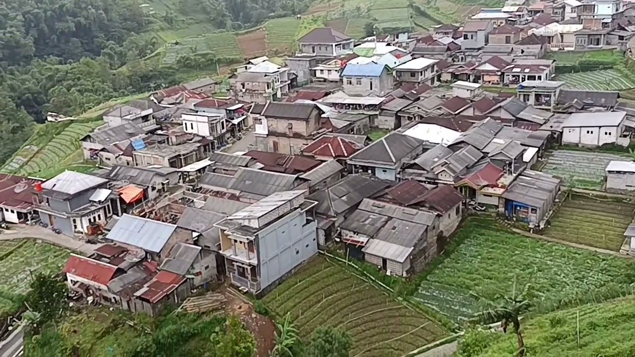 Menikmati sekeping surga di kaki Gunung Lawu. Kampung diatas awan Wonomulyo
