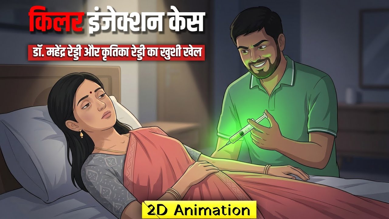 The Kritika Reddy Case | Doctor Husband Kill His Wife | 2D Animation 