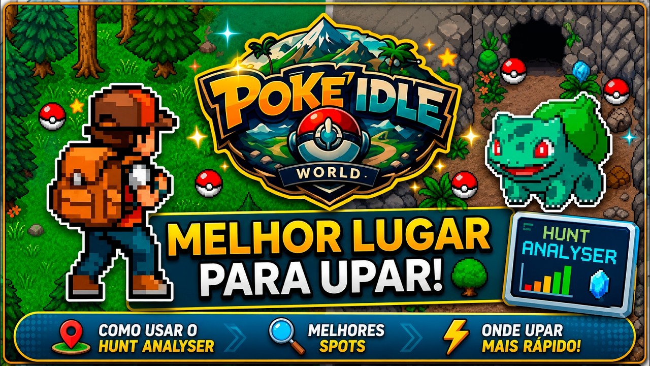 Pare de Upar Errado! Use o Hunt Analyser no Pok&eacute; Idle World