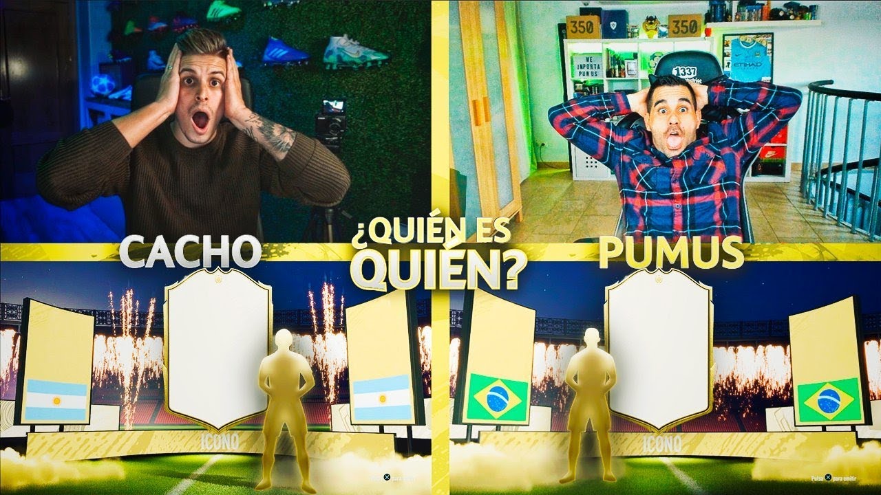 QUIEN ES QUIEN CON SOBRES DE ICONO ASEGURADO Y NO CREERAS LO QUE PASA...  | FIFA 20