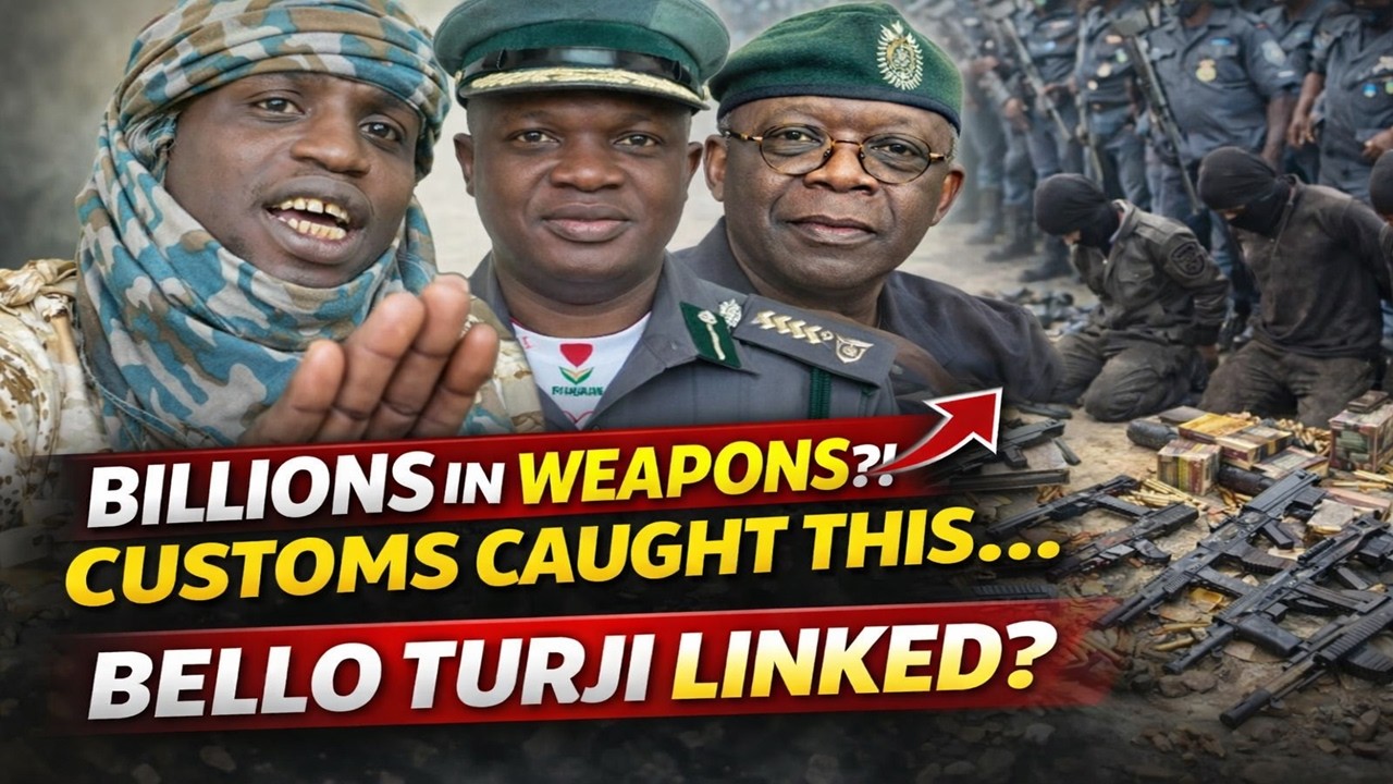 SHOCKING ‼️Billions in Weapons Intercepted?! What Customs Found in Bello Turji’s Secret Arms Route