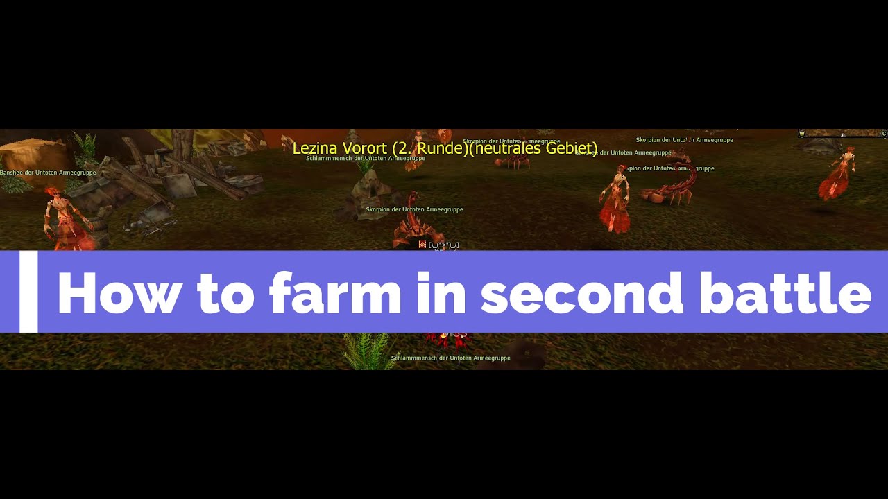 How to farm in second battle - 4Ancient