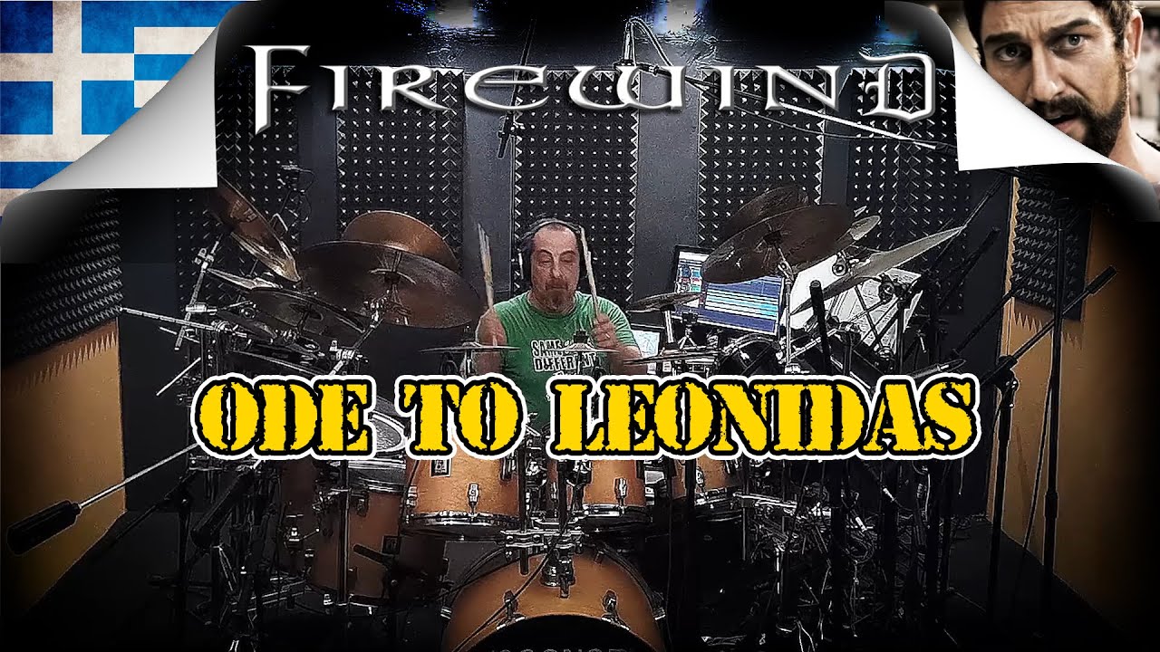 DRUM COVER ! FIREWIND - Ode to Leonidas (drum cover by stamatis kekes)