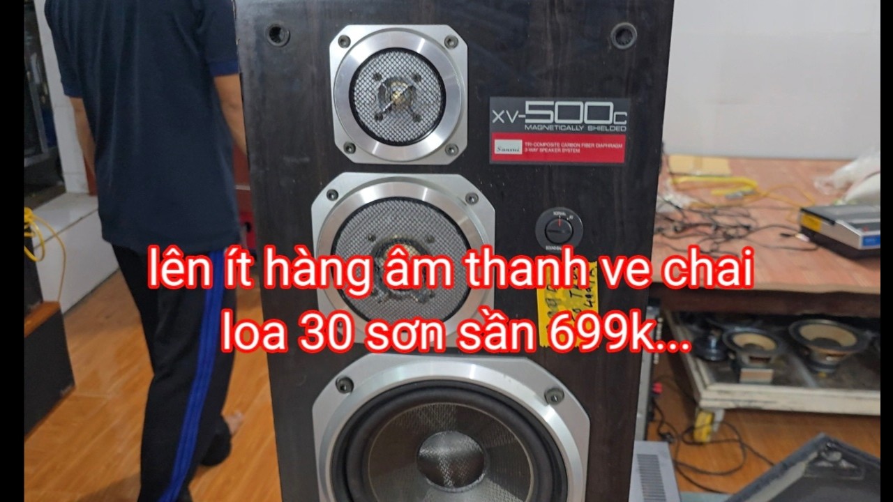 Loa 30 sơn sần 699k.đẩy. vang. Và rất nhiều hàng âm thanh chất đống