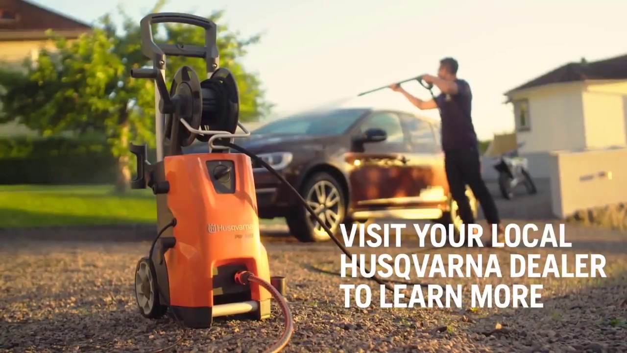 Новинка от Husqvarna: Мойки высокого давления (минимойки)