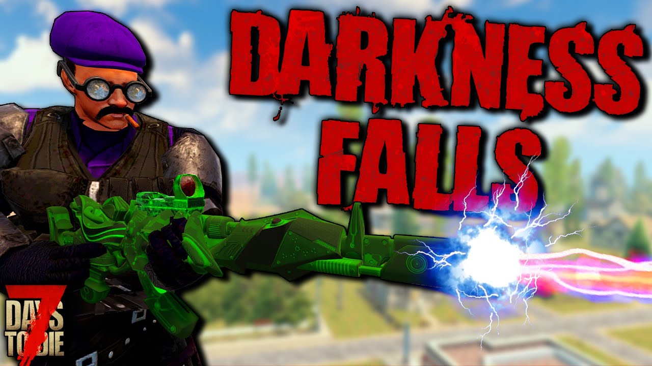 The ULTIMATE WEAPON in Darkness Falls! - Darkness Falls Day 71 | 7  Days to Die [Alpha 19 2021]