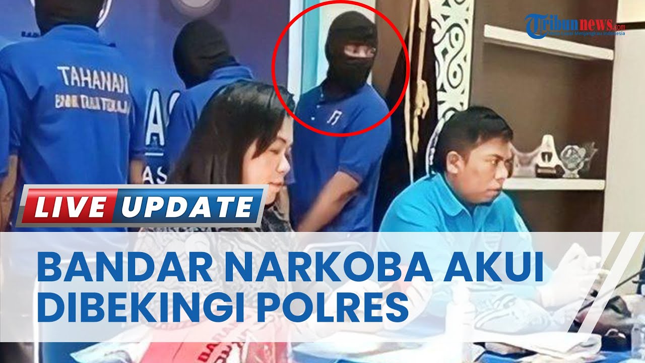 Viral Bandar Narkoba di Toraja Ngaku Dibekingi Polres, Kepala BNNK Langsung Gugup saat Konpers