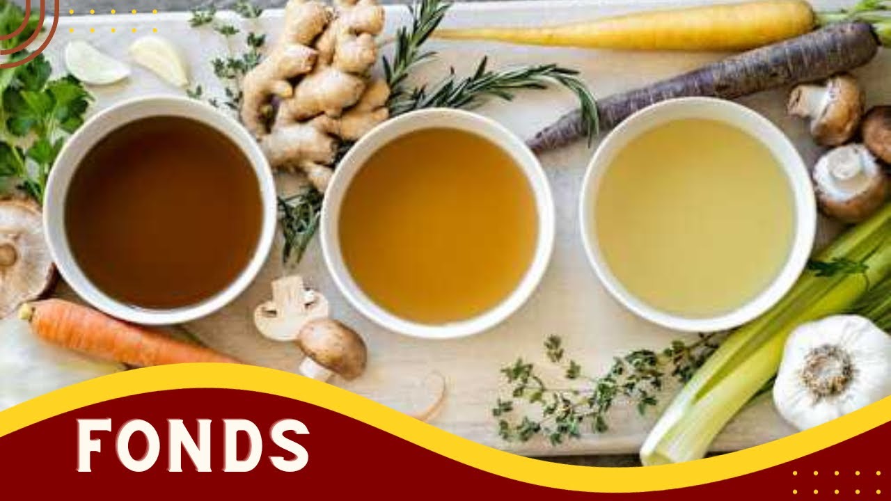 كيفية تحضير أو إعداد Fond Blanc - Fond Brun - Fond Amirican