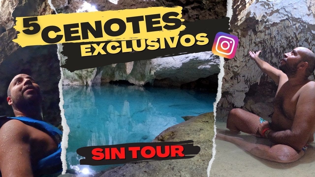 Los 5 Cenotes MAS EXCLUSIVOS de TULUM  ► [ YAX´MUUL] - Rey Trips