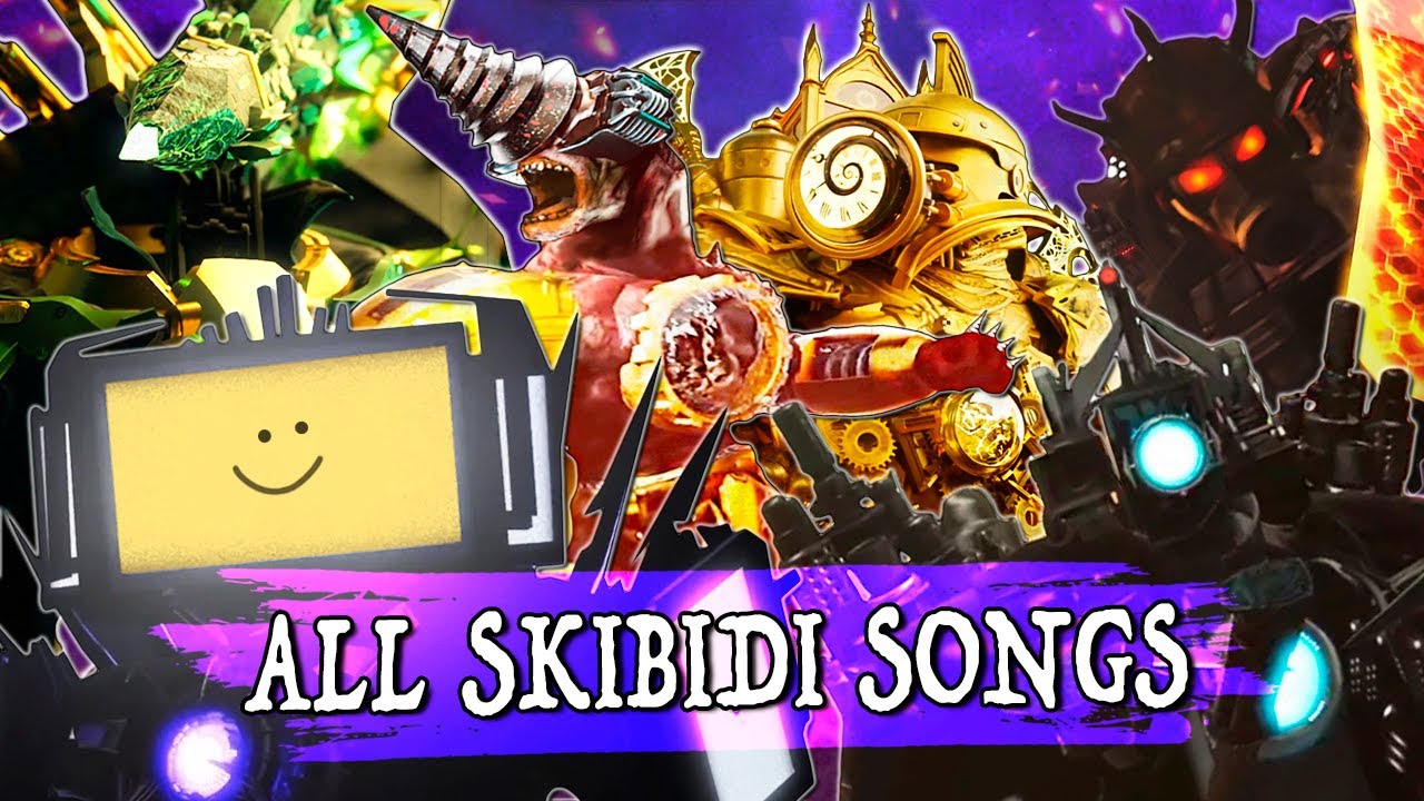 Bazutinus - ALL SKIBIDI TOILET SONGS Titan Tv Drill Clock Camera Speaker man Upgraded Astro toilets