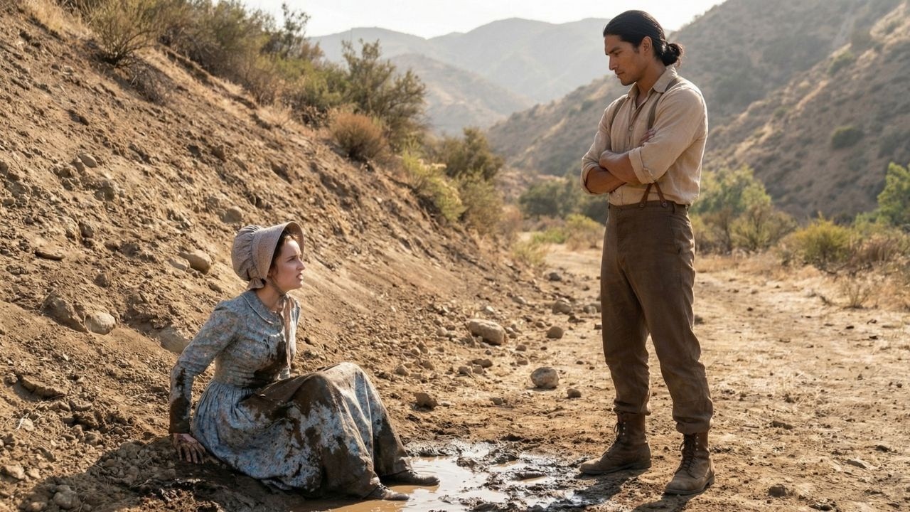 She Was a Muddy Disaster to Everyone—Until a Stoic Apache Man Said, “You’re Just What I Need.”