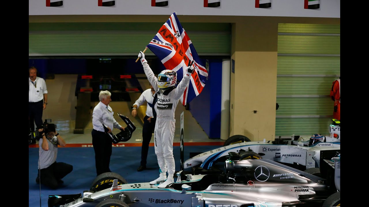 Lewis Hamilton, 2014 Formula One World Champion!