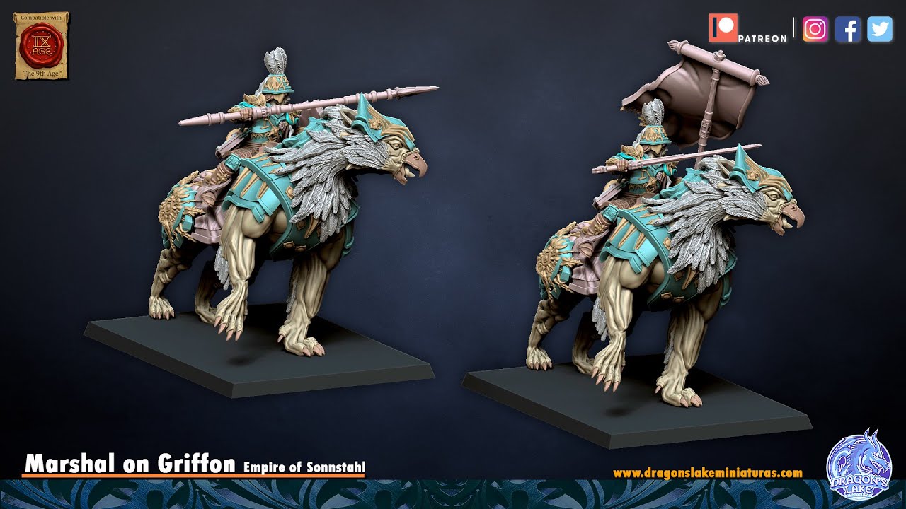 Marshal on Griffon 360 video - Empire of Sonnstahl